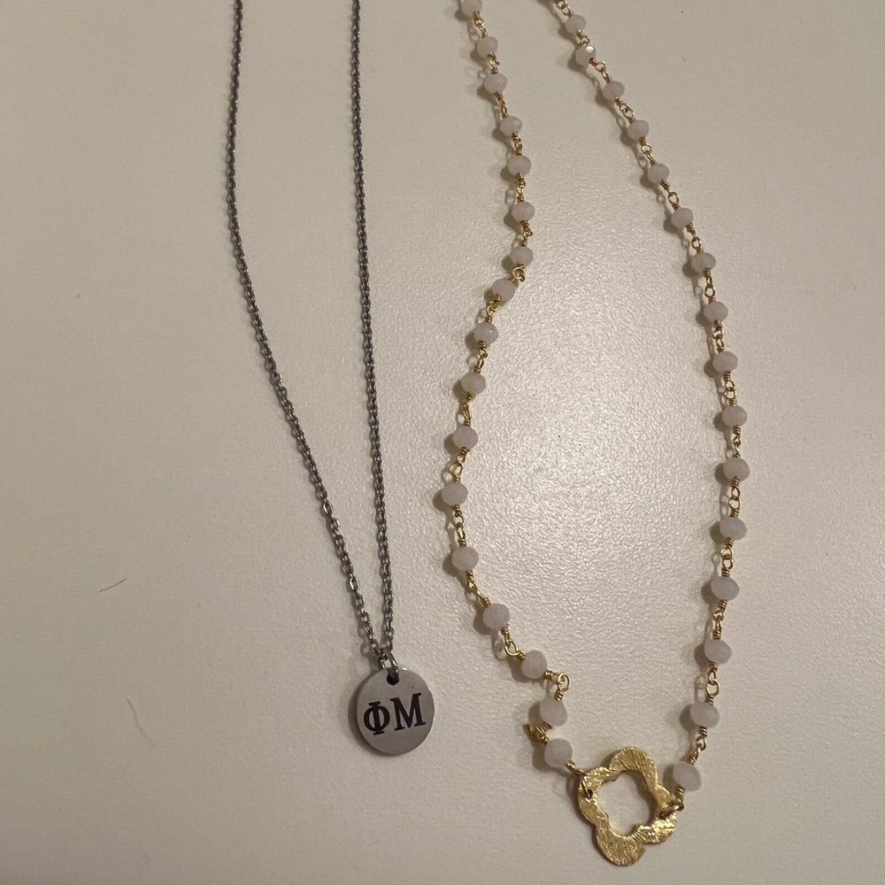Phi Mu Necklaces